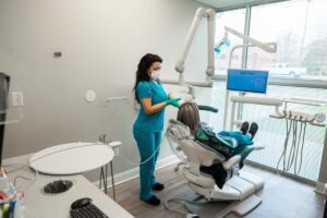 Exámen de dientes radiografia dentadura - Dentist Salud Matthews Charlotte North Caroline